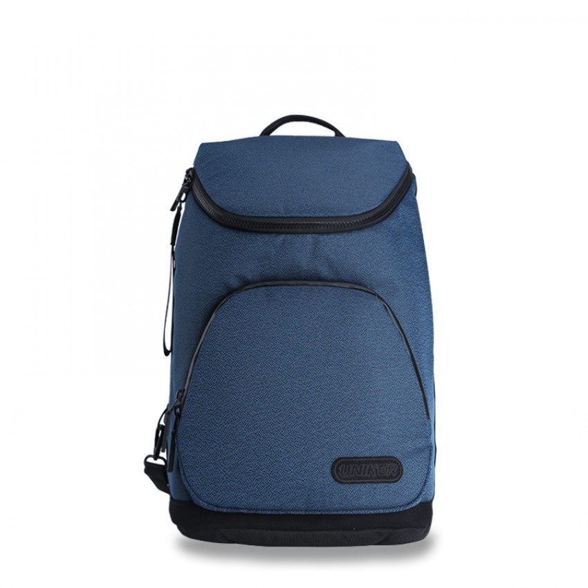 Dark blue business backpack 